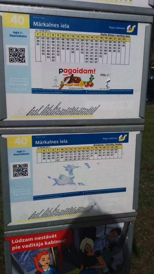 40.autobusa pasažieri zina, ka autobuss tāpat nekad neatnāk laikā!